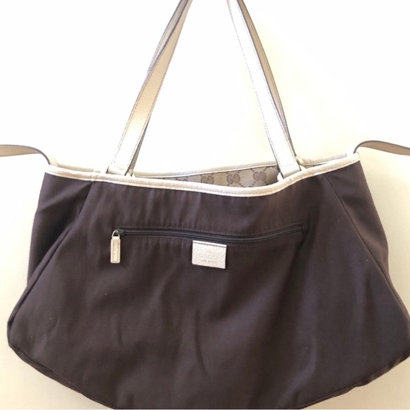 ‼️Preloved GUCCI Abbey Canvas Luxury Tote Bag - AUTHENTIC‼️ - Picture 7 of 10